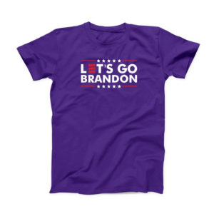 Let's Go Brandon Shirt Unisex T-Shirt Purple S
