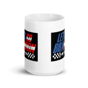 Let's Go Brandon! White Coffee Mug product photo 1