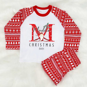 Maddie Christmas 2021 Ugly Santa Pajamas Set product photo 3