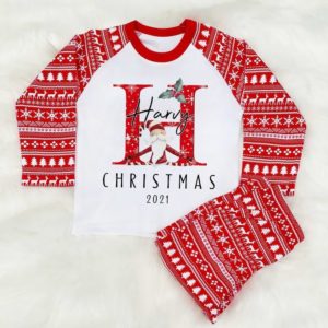 Maddie Christmas 2021 Ugly Santa Pajamas Set product photo 0