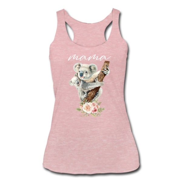 Mama Koala Tank Top Mom Birthday Koala Bear Gift Tank Top Ladies Tank Top Dusty Rose S
