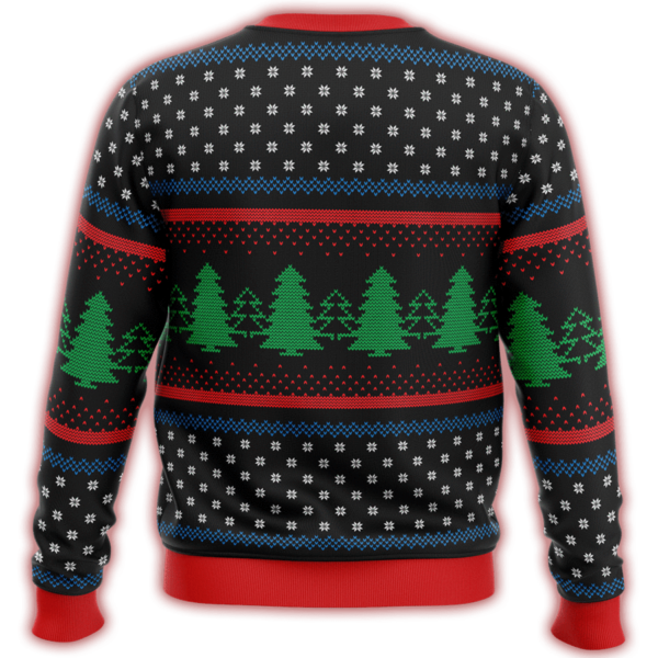 Merica Snowflakes Salt Christmas Tree Sweater product photo 2