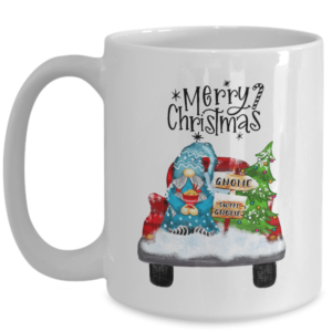 Merry Christmas Gnome Sweet Gnome Coffee Mug Mug 11oz White One Size