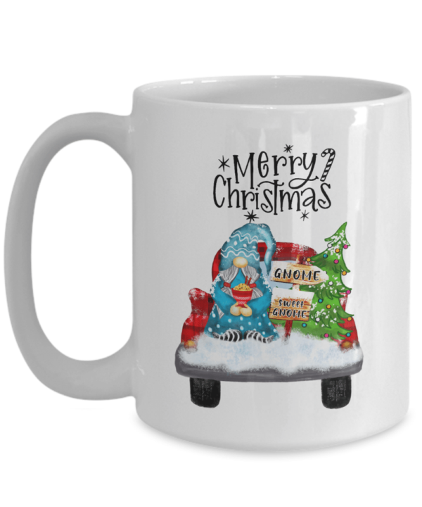 Merry Christmas Gnome Sweet Gnome Coffee Mug Mug 11oz White One Size