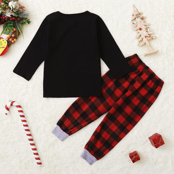 Merry Christmas Red Car Christmas Tree Pajamas Set product photo 1