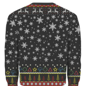 Merry Squidmas Squid Game Lover Christmas Sweater product photo 2