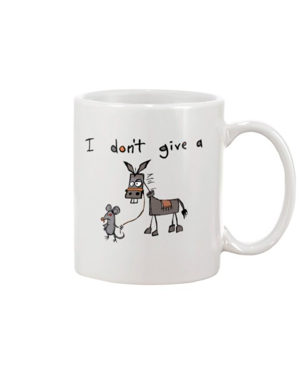 Mouse & Donkey I Don't Give A Rat's Mug product photo 1