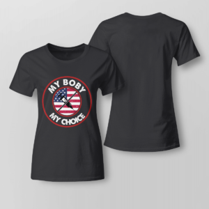My Body My Choice Anti-Vaccination No Forced Vaccines Shirt Ladies T-shirt Black XS