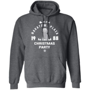 Nakatomi Plaza Christmas Party 1988 Christmas T-shirt Hoodie Hoodie Dark Heather S