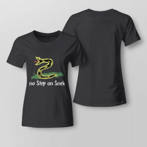 No Step On Snek Shirt Ladies T-shirt Black XS
