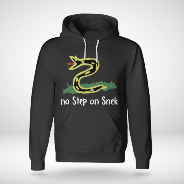 No Step On Snek Shirt Unisex Hoodie Black S