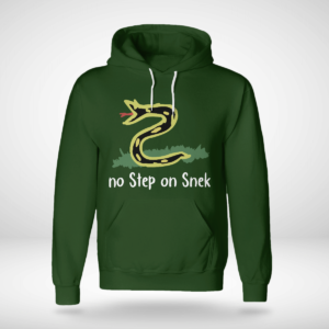 No Step On Snek Shirt Unisex Hoodie Forest Green S