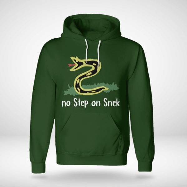 No Step On Snek Shirt Unisex Hoodie Forest Green S