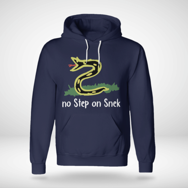 No Step On Snek Shirt Unisex Hoodie Navy S