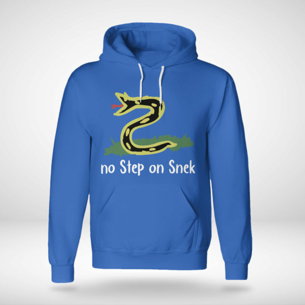 No Step On Snek Shirt Unisex Hoodie Royal Blue S
