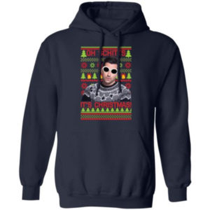 Oh Schitts It’s Christmas Davis Christmas Shirt Hoodie Navy S