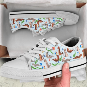 Otters Low Top Shoes Women Size Women's Shoes White US6