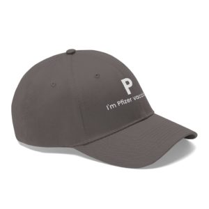 P I’m Pfizer Vaccinated Twill Hat, Cap product photo 6