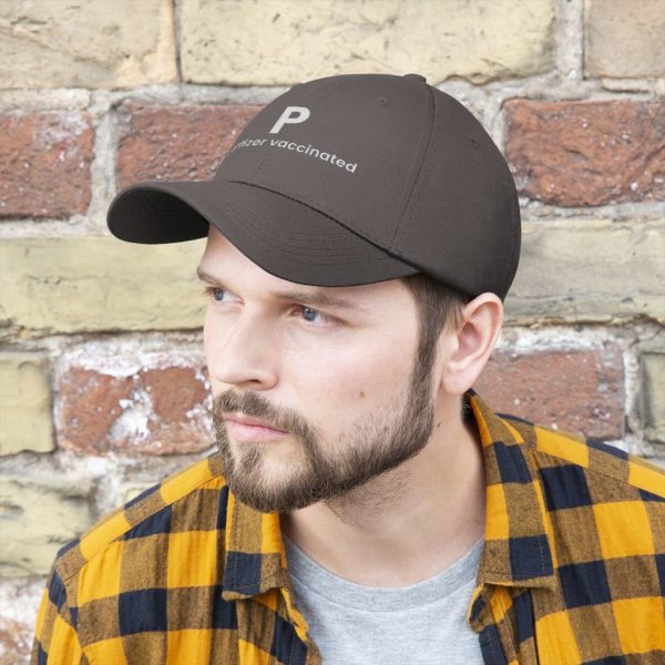 P I’m Pfizer Vaccinated Twill Hat, Cap product photo 9