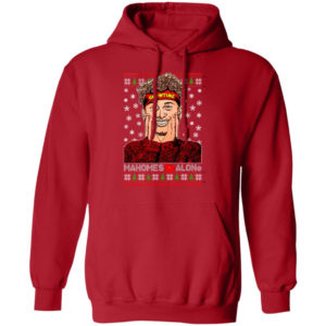 Patric Mahomes alone movie parody football sweatshirt Hoodie Red S