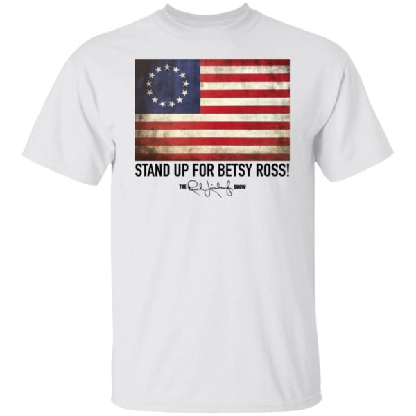 Rush Limbaugh Betsy Ross Flag Shirt G500 5.3 oz. T-Shirt white S