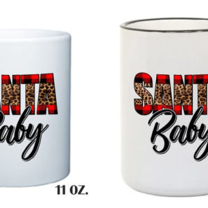 Santa Baby Coffee Mug Christmas Gift Coffee Mug product photo 2