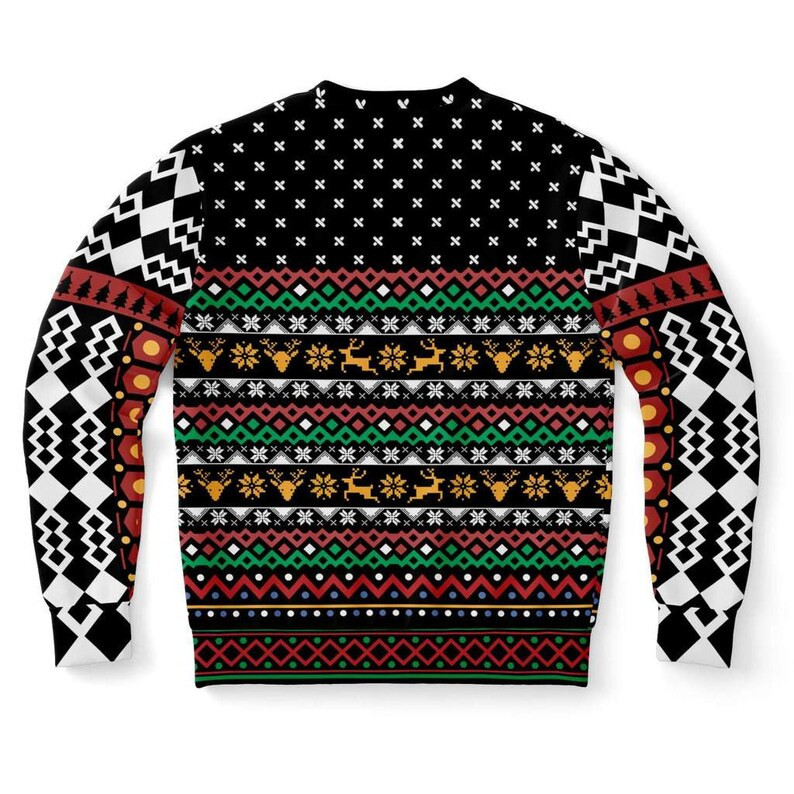 santa-bouncer-naughty-nice-santa-christmas-3d-sweater-1.jpeg Santa Bouncer Naughty Nice Santa Christmas 3D Sweater product photo 1