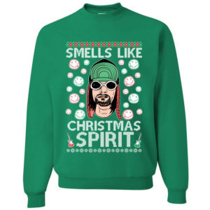 Smells Like Christmas Spirit Christmas Sweatshirt Sweatshirt Kelly S