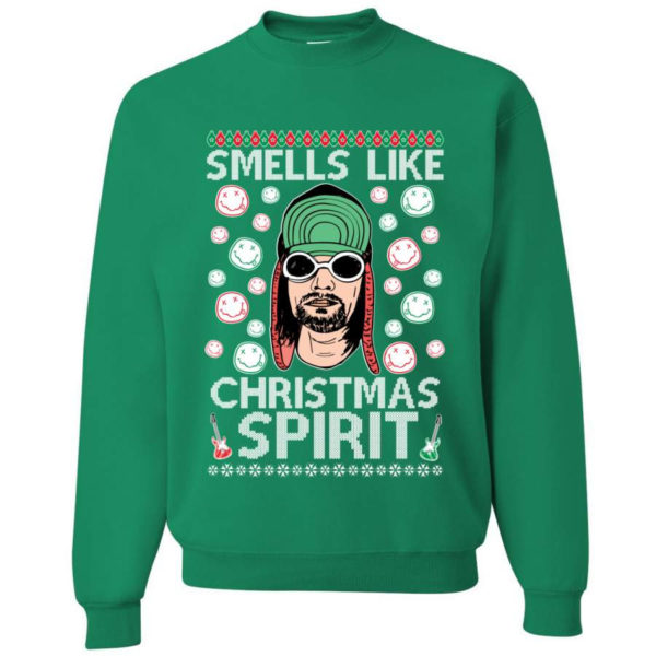 Smells Like Christmas Spirit Christmas Sweatshirt Sweatshirt Kelly S