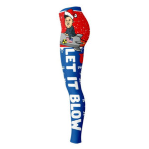 Smissile Let It Blow Christmas Leggings 3D All Over Print product photo 1