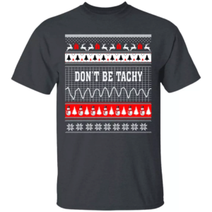 Snowman Don’t Be Tachy Ugly Christmas T-shirt Hoodie Unisex T-Shirt Black S