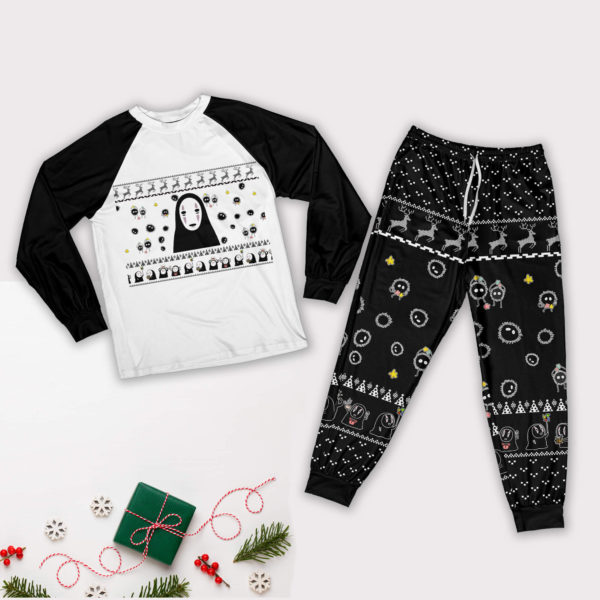 Spirited Away No Face Pajamas Set product photo 3