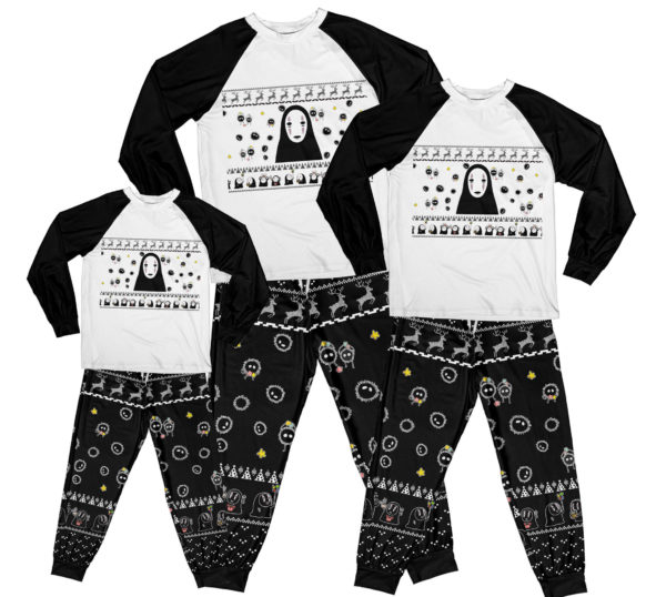Spirited Away No Face Pajamas Set product photo 7