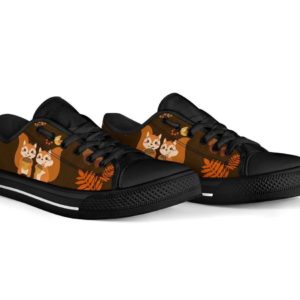 Squirrel Black Canvas Shoes Men & Women product photo 1