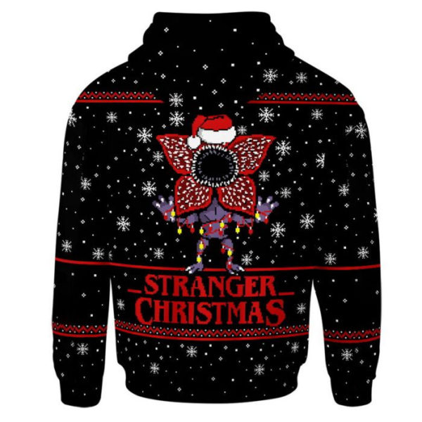 Stranger Christmas Ttranger Santa All Over Print 3D Shirt product photo 4