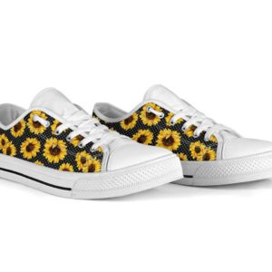 Sunflower White Low Top Canvas Shoes Men & Women product photo 2