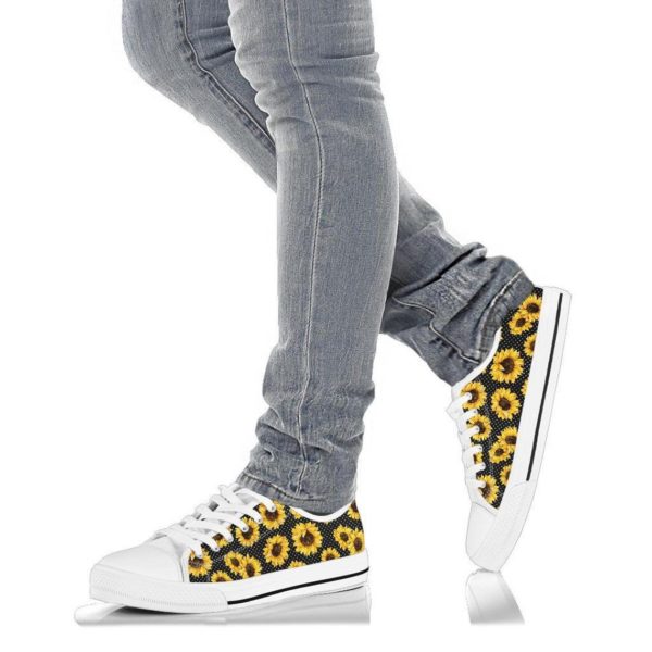 Sunflower White Low Top Canvas Shoes Men & Women product photo 7