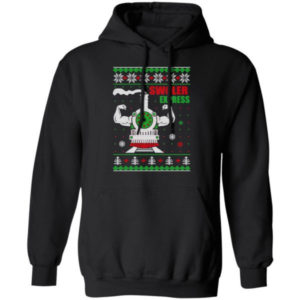 Swoler Express Power Train Christmas Shirt Hoodie Black S