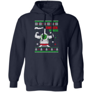 Swoler Express Power Train Christmas Shirt Hoodie Navy S
