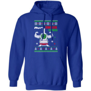 Swoler Express Power Train Christmas Shirt Hoodie Royal S