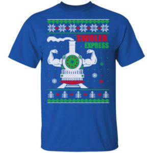 Swoler Express Power Train Christmas Shirt Unisex T-Shirt Royal S