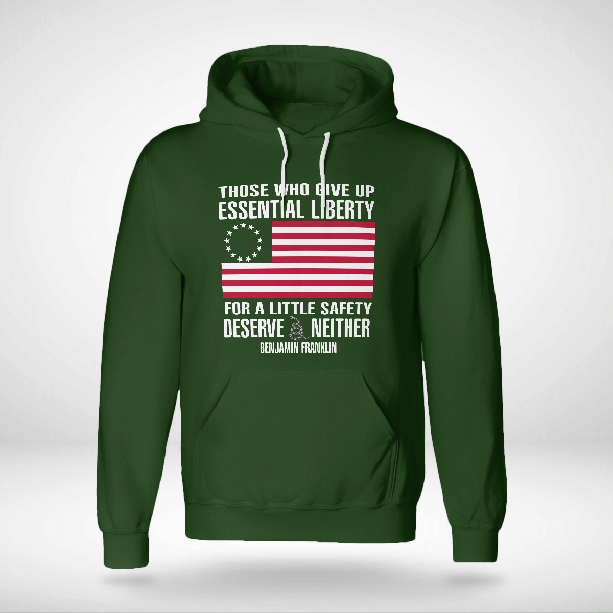 those-who-give-up-essential-liberty-shirt-unisex-hoodie-forest-green-s-1.png Those Who Give Up, Essential Liberty Shirt Unisex Hoodie Forest Green S