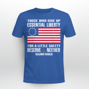 those who give up essential liberty shirt unisex t shirt royal blue s 1 300x300 image Those Who Give Up, Essential Liberty Shirt Unisex T-shirt Royal Blue S