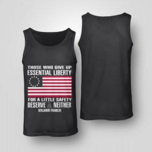 those who give up essential liberty shirt unisex tank black s 1 300x300 image Those Who Give Up, Essential Liberty Shirt Unisex Tank Black S