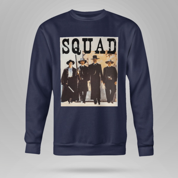 Tombstone Squad Shirt Crewneck Sweatshirt Navy S