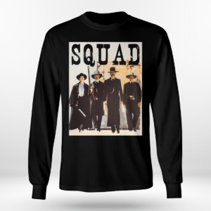 Tombstone Squad Shirt Long Sleeve Tee Black S