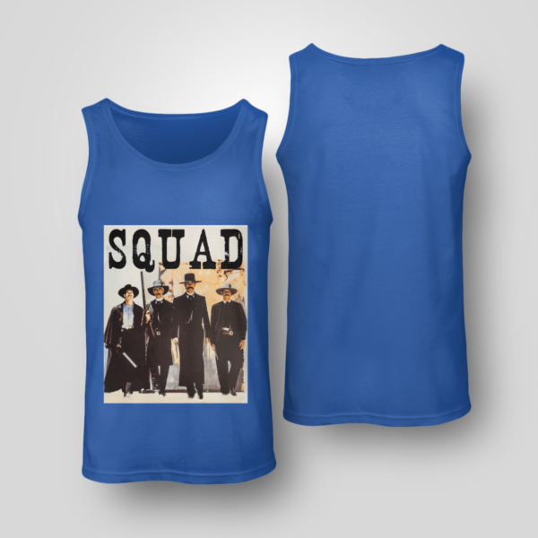 Tombstone Squad Shirt Unisex Tank Royal Blue S