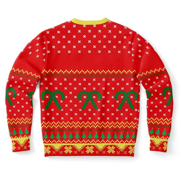 Too Lit To Quit Ugly Christmas Tree Sweater product photo 2