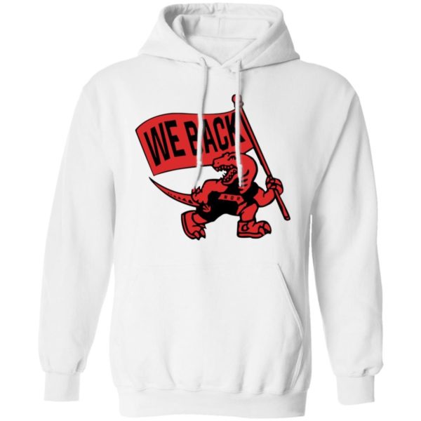 Toronto Raptors We Back Shirt Pullover Hoodie white S