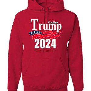 Trump President 2024 Shirt Save America Hoodie Hoodie Red S